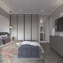 Фото из портфолио Двухкомнатная квартира в современном стиле – фотографии дизайна интерьеров на INMYROOM
