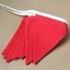 Гирлянда из флажков "Simple Red" Гирлянда из флажков "Simple Red"