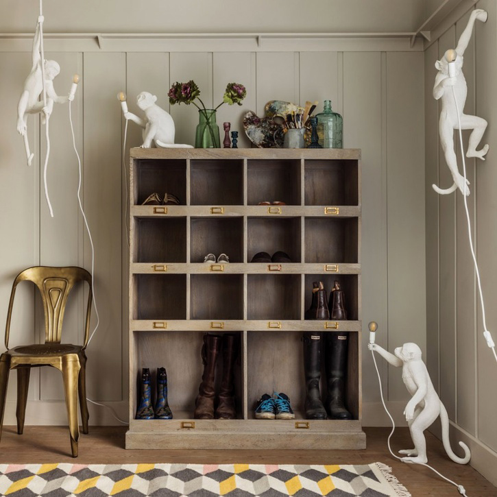 

Настольная лампа Seletti The Monkey Lamp Black Standing Version