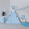 Гирлянда из флажков "Blue Stripes" Гирлянда из флажков "Blue Stripes"