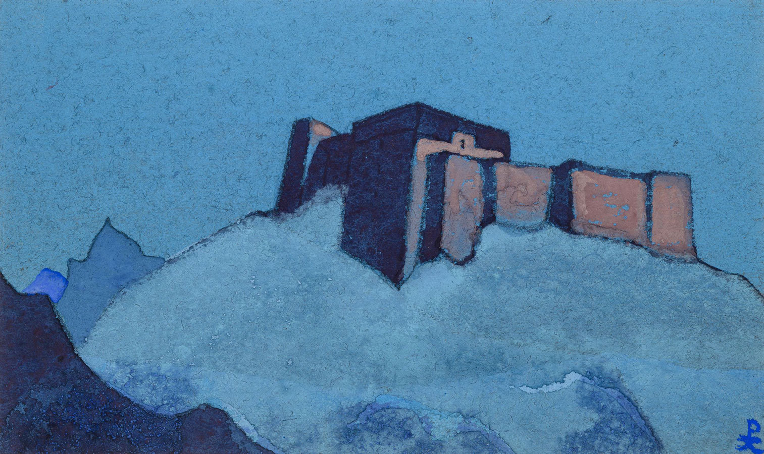 

Репродукция картины на холсте Tibetan Dzong