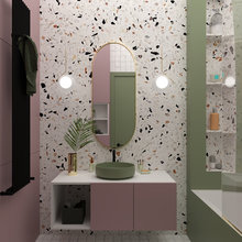 Фото из портфолио 2 цветовых решения санузла  – фотографии дизайна интерьеров на INMYROOM