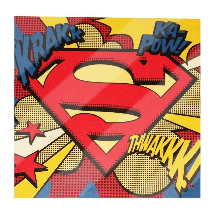 Принт на доске Superman Принт на доске Superman