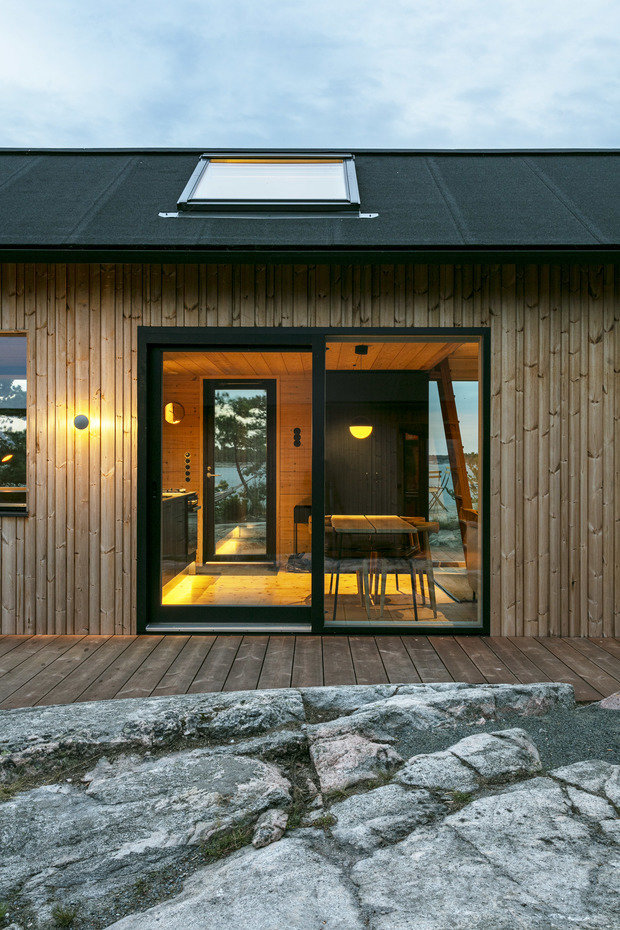 Фотография: Терраса в стиле Минимализм, Дом и дача, Финляндия – фото на INMYROOM