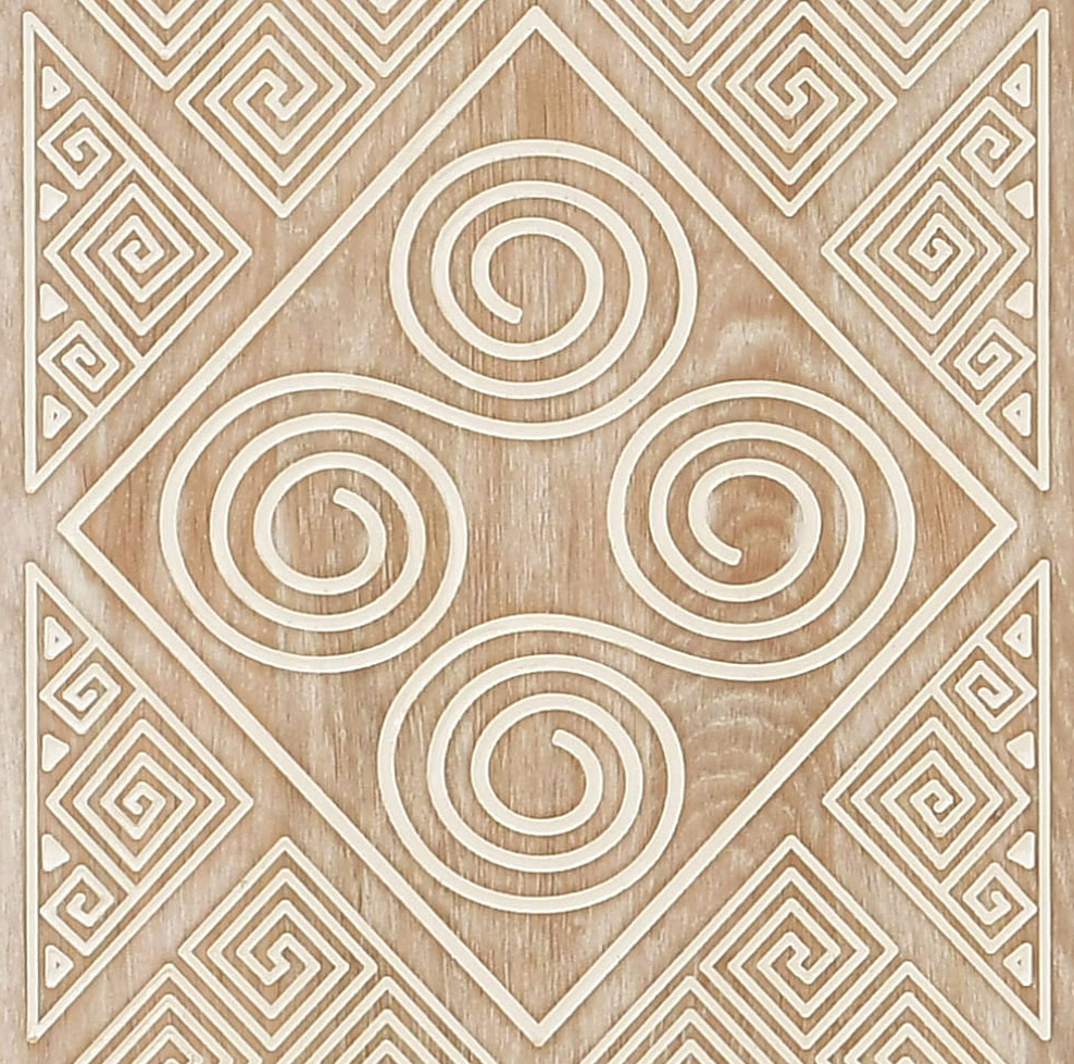 

Панно из трех частей Papua Ternary Oak из дуба
