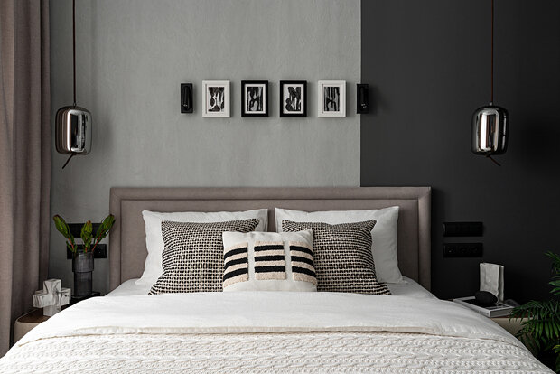 Фотография: Спальня в стиле Современный, Квартира, Проект недели, 2 комнаты, 40-60 метров – фото на INMYROOM