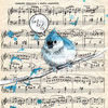 Принт Blue Bird Song А2 Принт Blue Bird Song А2