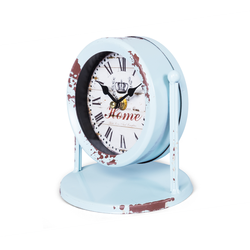 

Часы настольные Greenwich голубого цвета