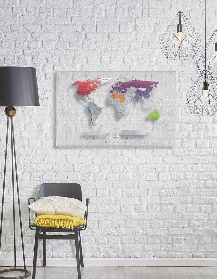 

Карта Travel Map Air World