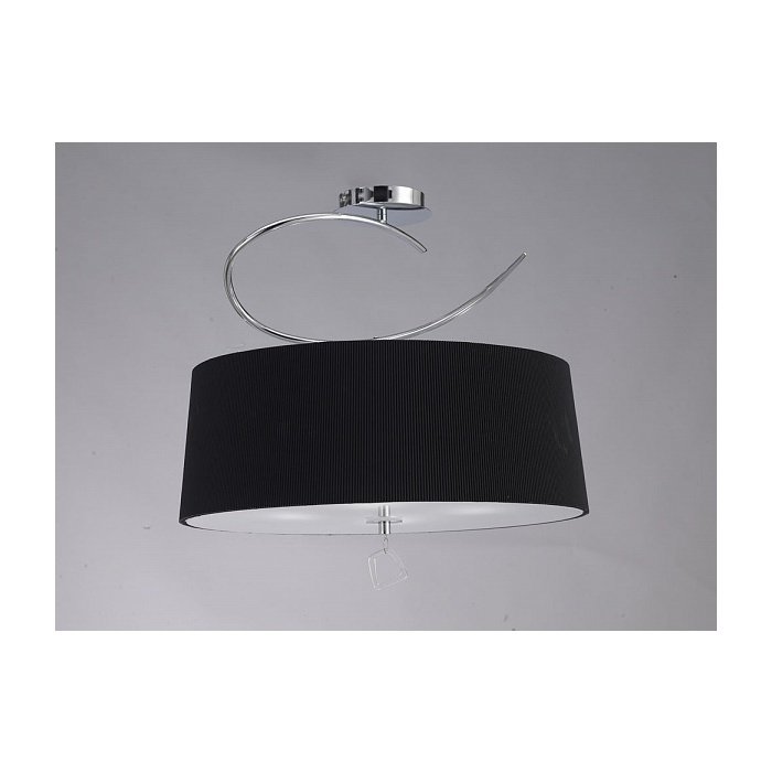 Потолочный светильник Mantra Mara Chrome - Black Потолочный светильник Mantra Mara Chrome - Black