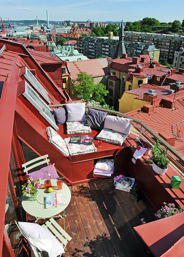 Фотография: Балкон, Терраса в стиле Прованс и Кантри, Скандинавский, Флористика, Стиль жизни – фото на INMYROOM