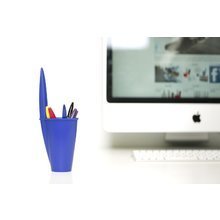 Подставка для ручек bic синяя Подставка для ручек bic синяя