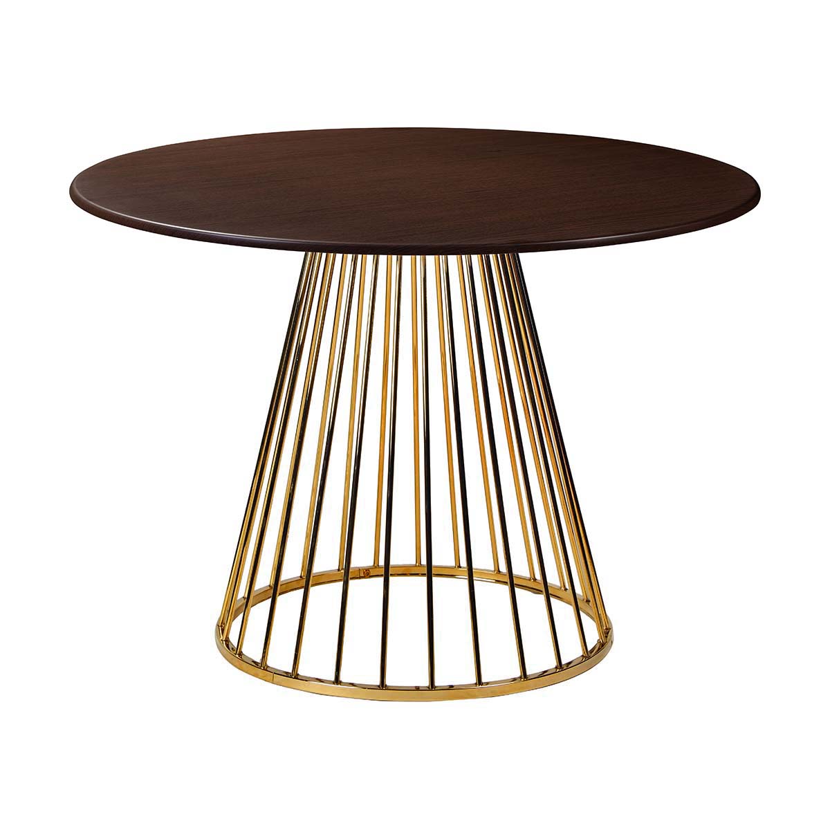 

Обеденный стол Twister Matte Gold венге