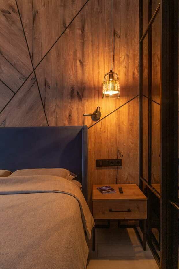Фотография: Спальня в стиле Современный, Квартира, Проект недели, 2 комнаты, 40-60 метров – фото на INMYROOM