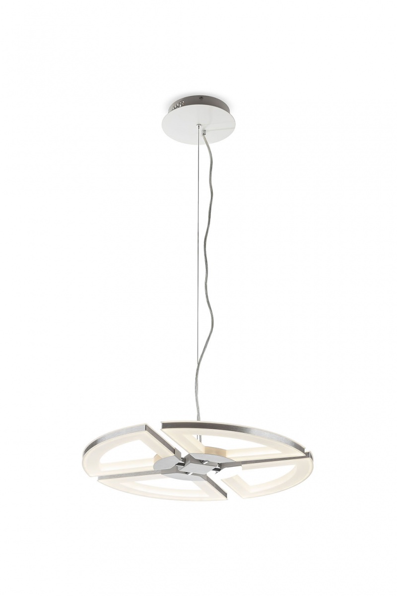 

Подвесной светодиодный светильник Idlamp Eleanor Led White Chrome