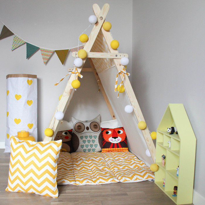 Игровая палатка "Yellow Zigzag" Игровая палатка "Yellow Zigzag"