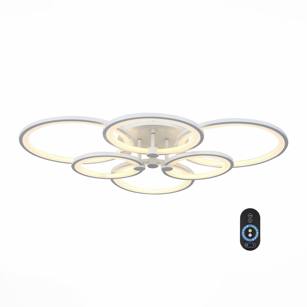 

Потолочная светодиодная люстра с пультом ду st Luce Twiddle Dimmer