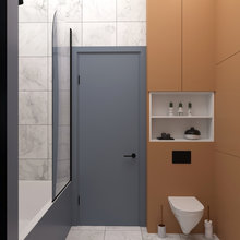 Фото из портфолио 2 цветовых решения санузла  – фотографии дизайна интерьеров на INMYROOM
