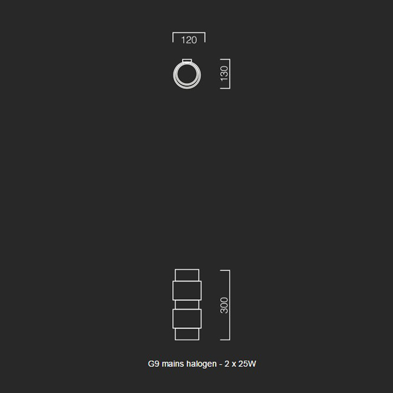 

Настенный светильник "Ring" Cto Lighting