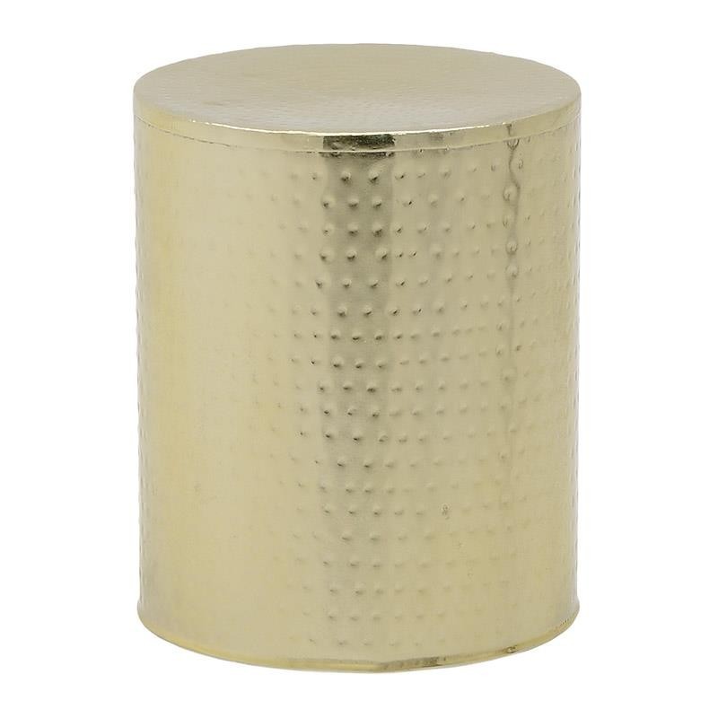 

Металлический табурет золотого цвета