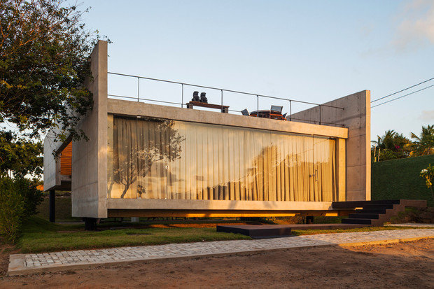 Фото из портфолио Инновационный и доступный дом в Бразилии – фотографии дизайна интерьеров на INMYROOM