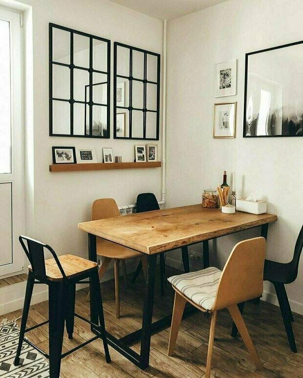 Фотография: Кухня и столовая в стиле Лофт, Скандинавский,  – фото на INMYROOM