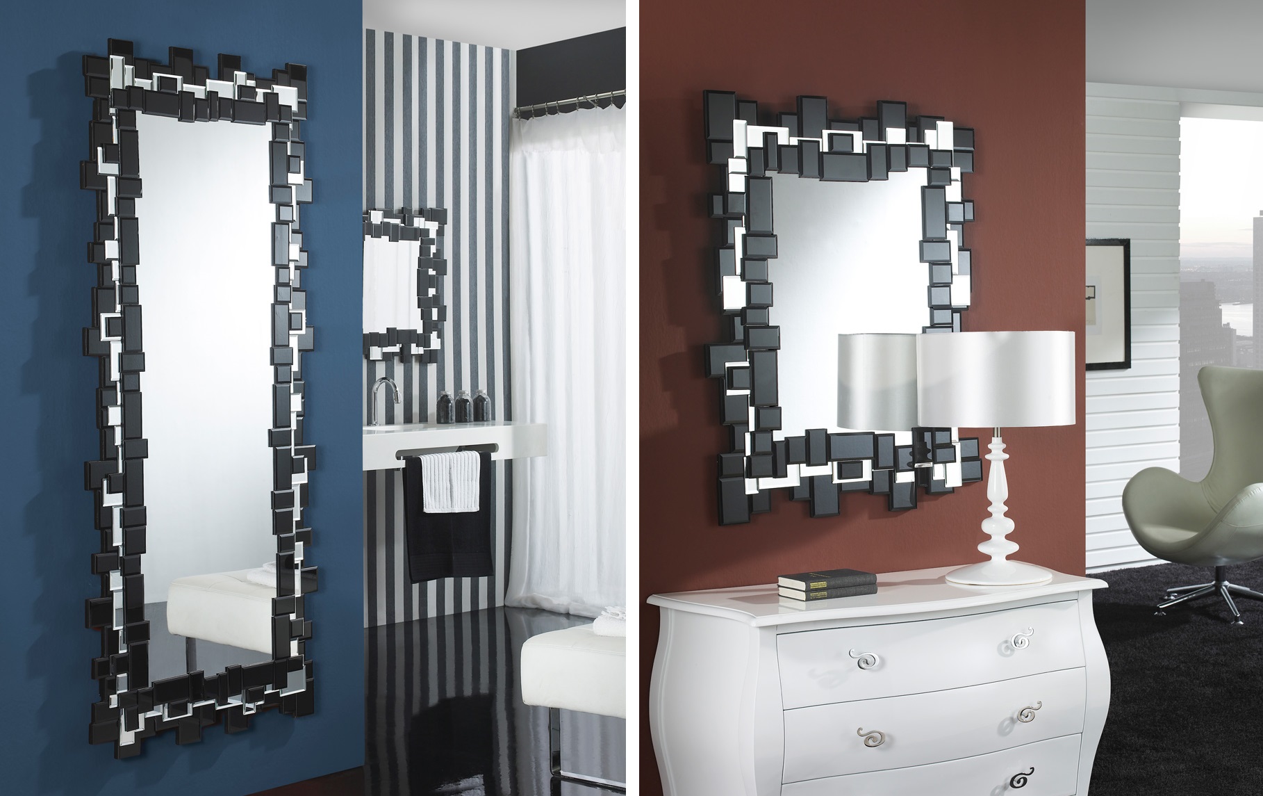 

Настенное зеркало Schuller Bunuel прямоугольной формы