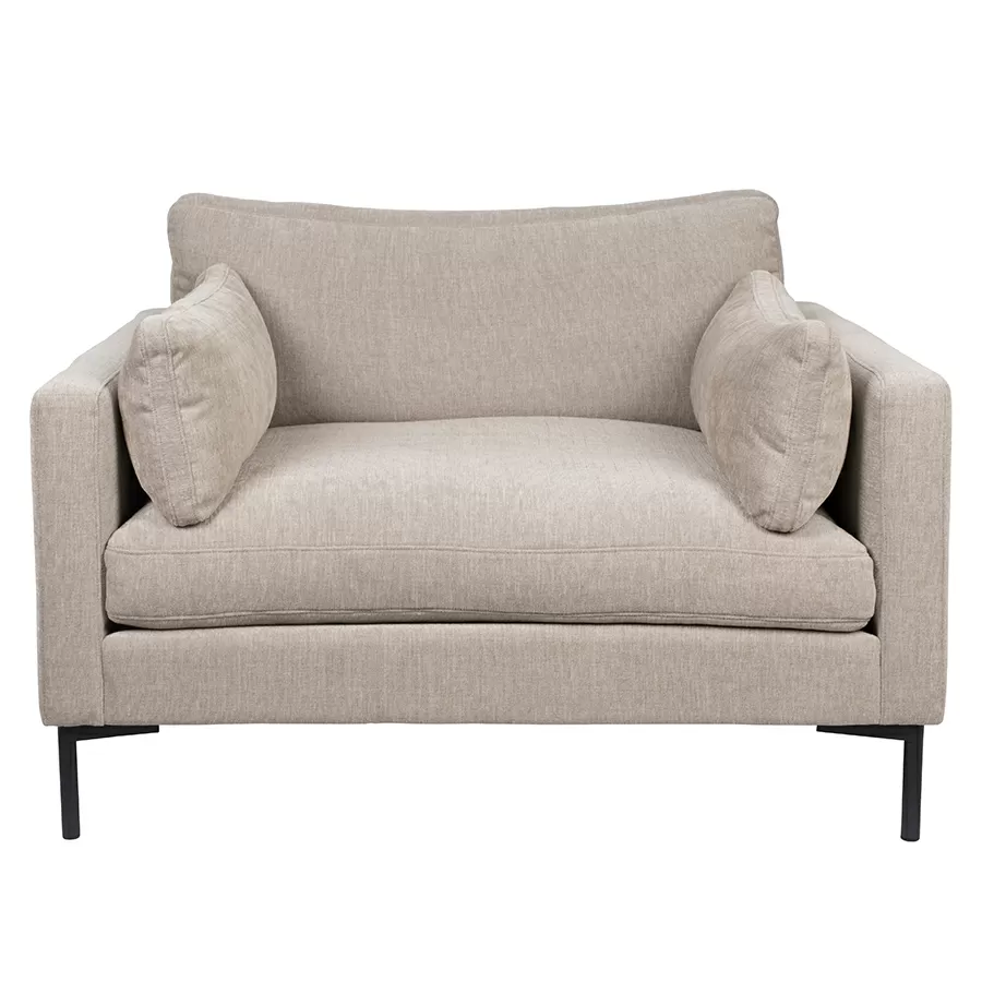 

Кресло Love Seat Summer Latte бежевого цвета