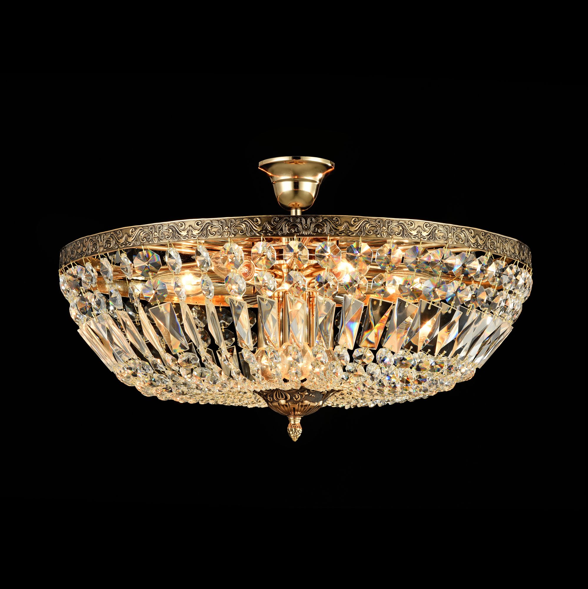 

Потолочная люстра Tiara с металлическим основанием