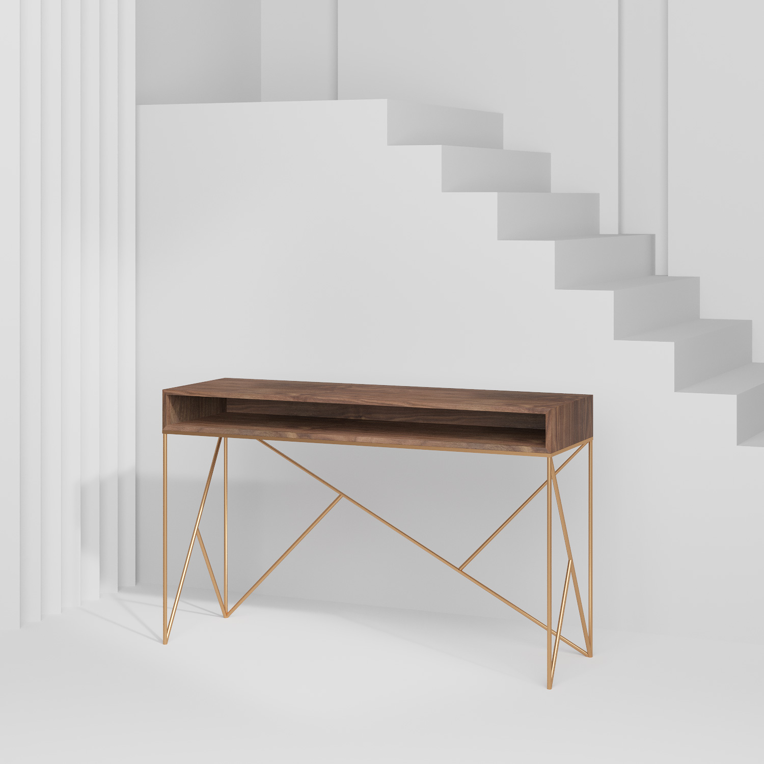 

Консоль Prince Line Gold американский орех