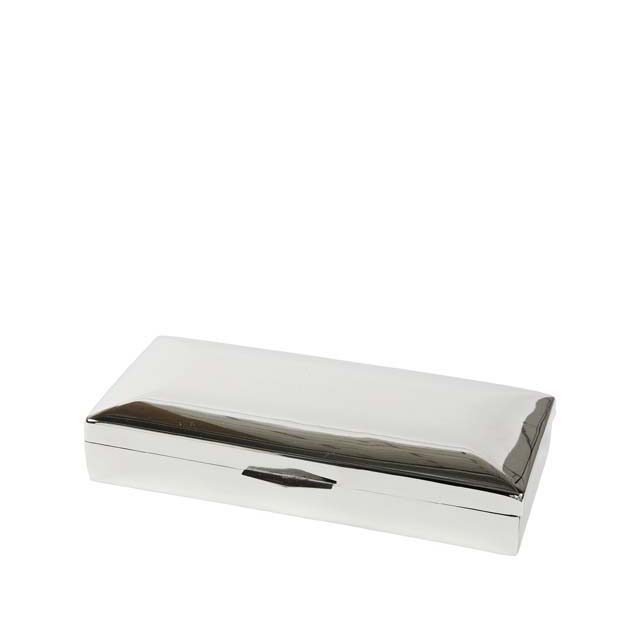 

Шкатулка Rectangular Eichholtz из никелированного металла