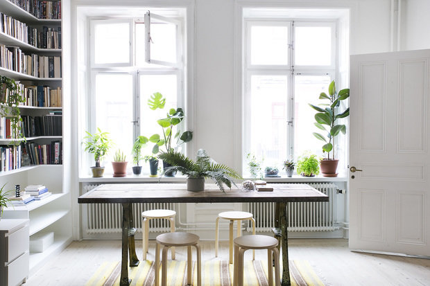 Фотография: Кухня и столовая в стиле Скандинавский,  – фото на InMyRoom.ru