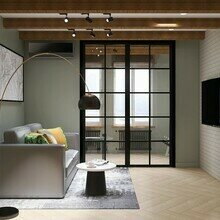 Фото из портфолио Трехкомнатная квартира в стиле лофт – фотографии дизайна интерьеров на INMYROOM