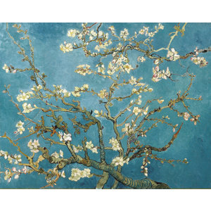 Картина (репродукция, постер): Branches with Almond Blossom, 1890 - Винсент Ван Гог
