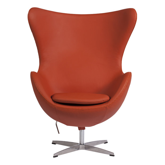 Кресло Egg Chair оранжевого цвета Кресло Egg Chair оранжевого цвета