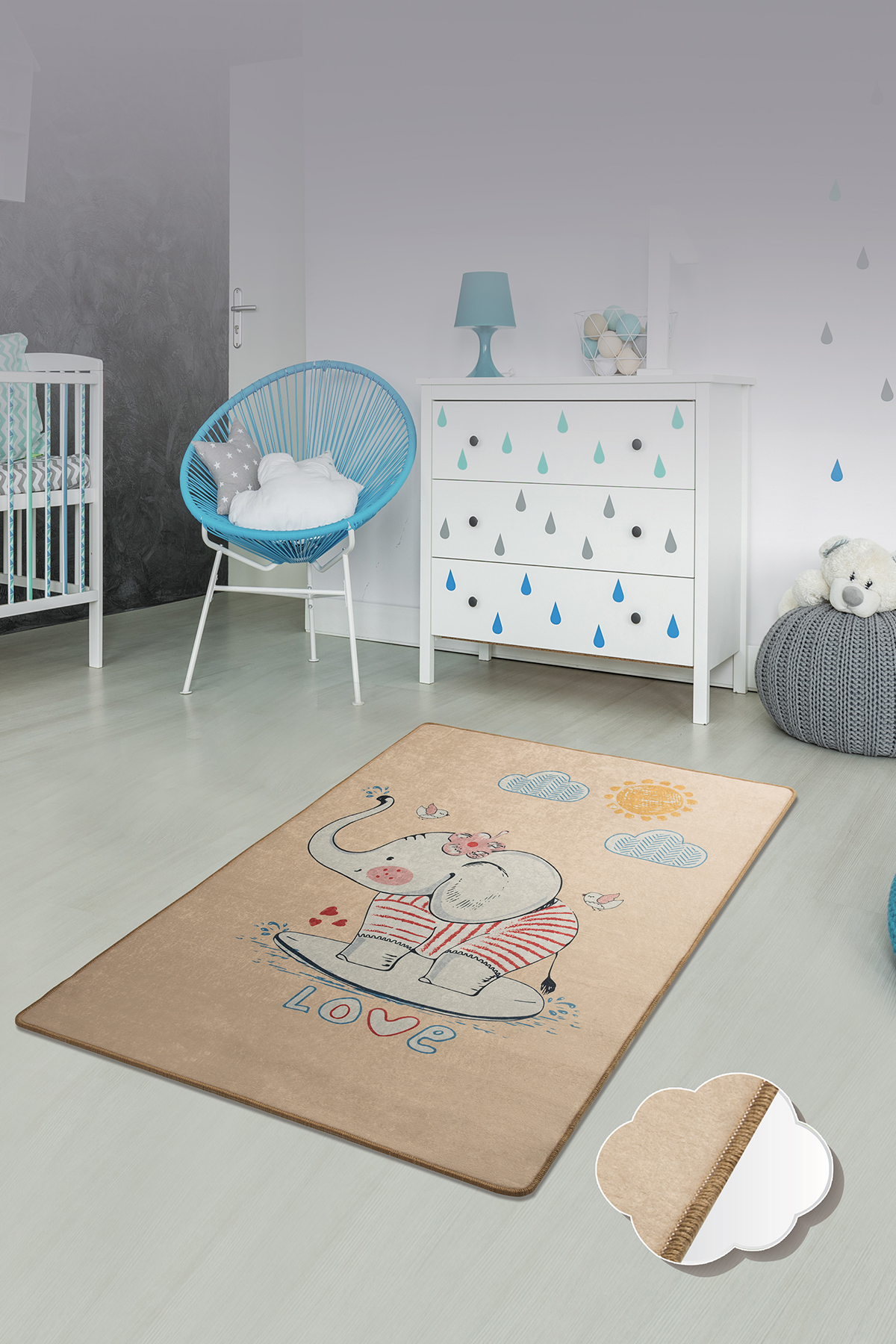 

Ковер для детской 100х160 см