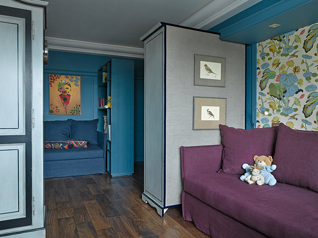 Фото из портфолио Квартира для семьи с двумя детьми, Москва – фотографии дизайна интерьеров на INMYROOM