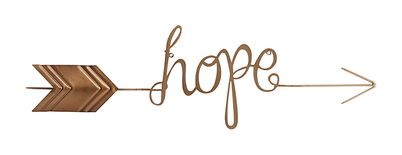 

Настенный декор Hope