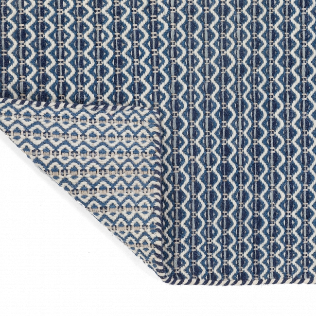 

Ковер Kevyn Blue из шерсти 160x230