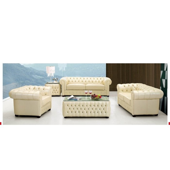 Диван Loveseat бежевого цвета Диван Loveseat бежевого цвета