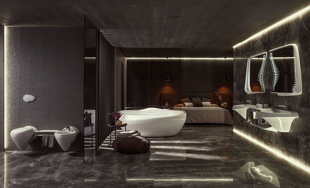 Фотография: Спальня в стиле Хай-тек, Советы, Каширский двор, Premio, тренды 2020 – фото на INMYROOM