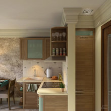 Фото из портфолио Дизайн-Проект кухни с 3D-визуализацией – фотографии дизайна интерьеров на INMYROOM