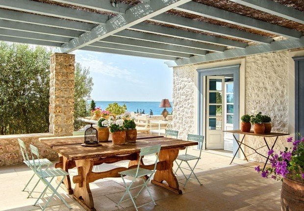 Фото из портфолио Потрясающая вилла на греческом острове  – фотографии дизайна интерьеров на INMYROOM