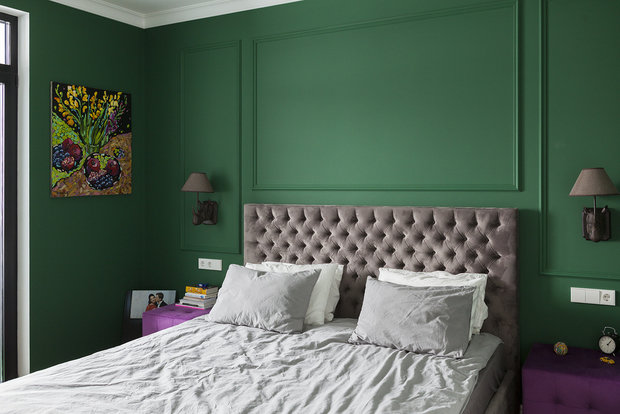 Фотография: Спальня в стиле Современный, Ремонт на практике – фото на INMYROOM