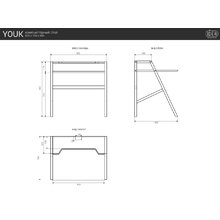 Компьютерный стол "YOUK" Компьютерный стол "YOUK"