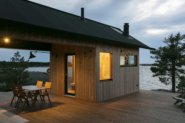Фотография: Терраса в стиле Минимализм, Дом и дача, Финляндия – фото на INMYROOM
