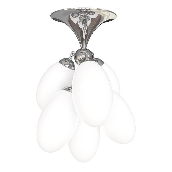 Потолочная люстра Luce Solara Moderno Chrome/White Потолочная люстра Luce Solara Moderno Chrome/White