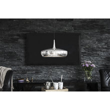 Плафон Clava Dine Steel серебристого цвета Плафон Clava Dine Steel серебристого цвета