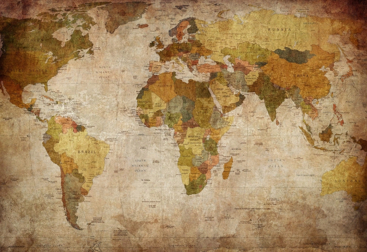 

Дизайнерские обои World Map