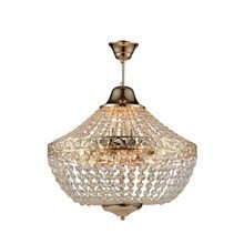 Подвесная люстра ST Luce Anticato с декоративным плафоном из хрусталя Подвесная люстра ST Luce Anticato с декоративным плафоном из хрусталя